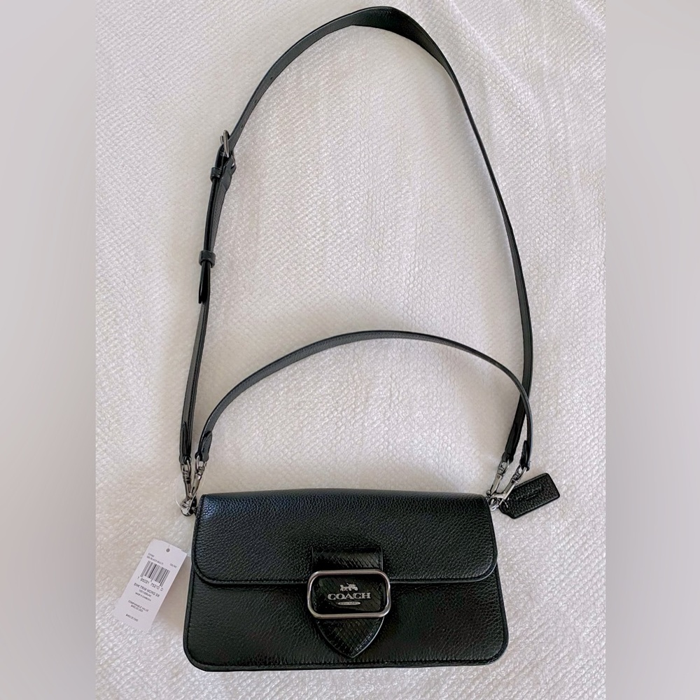 Coach Snake Trim Morgan Shoulder bag.